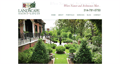 Desktop Screenshot of landscapestlouis.com